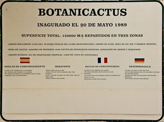 Der botanische Garten Botanicactus von Mallorca, Bild-18