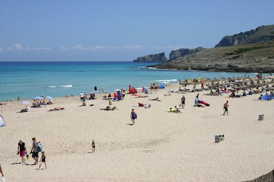 Mallorca Strand: Cala Mesquida, Bild-1
