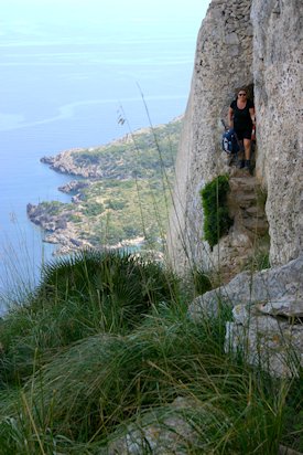 Wandern auf Mallorca, zum Penya des Migdia, Bild-10