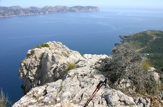 Wandern auf Mallorca, zum Penya des Migdia, Bild-14